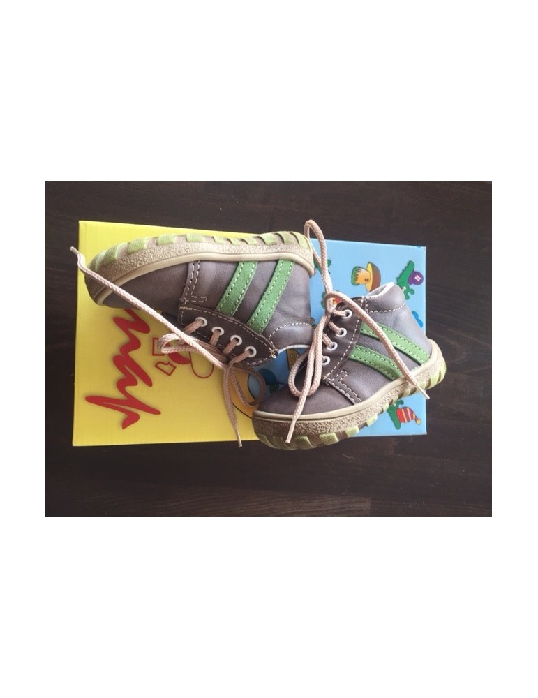 Celoroční kožené dětské boty Jonap